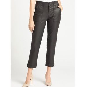 Evereve Kut From The Kloth Coated Reese Utility Pant Black